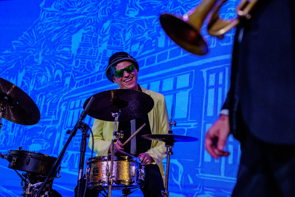 New Orleans corporate event band performing live at gala