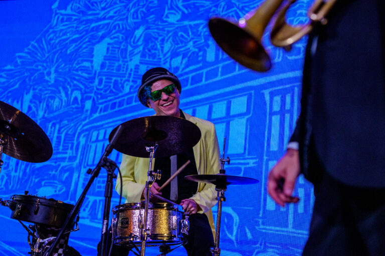 New Orleans corporate event band performing live at gala